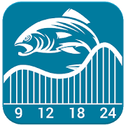 Fishing and Hunting solunar app loga